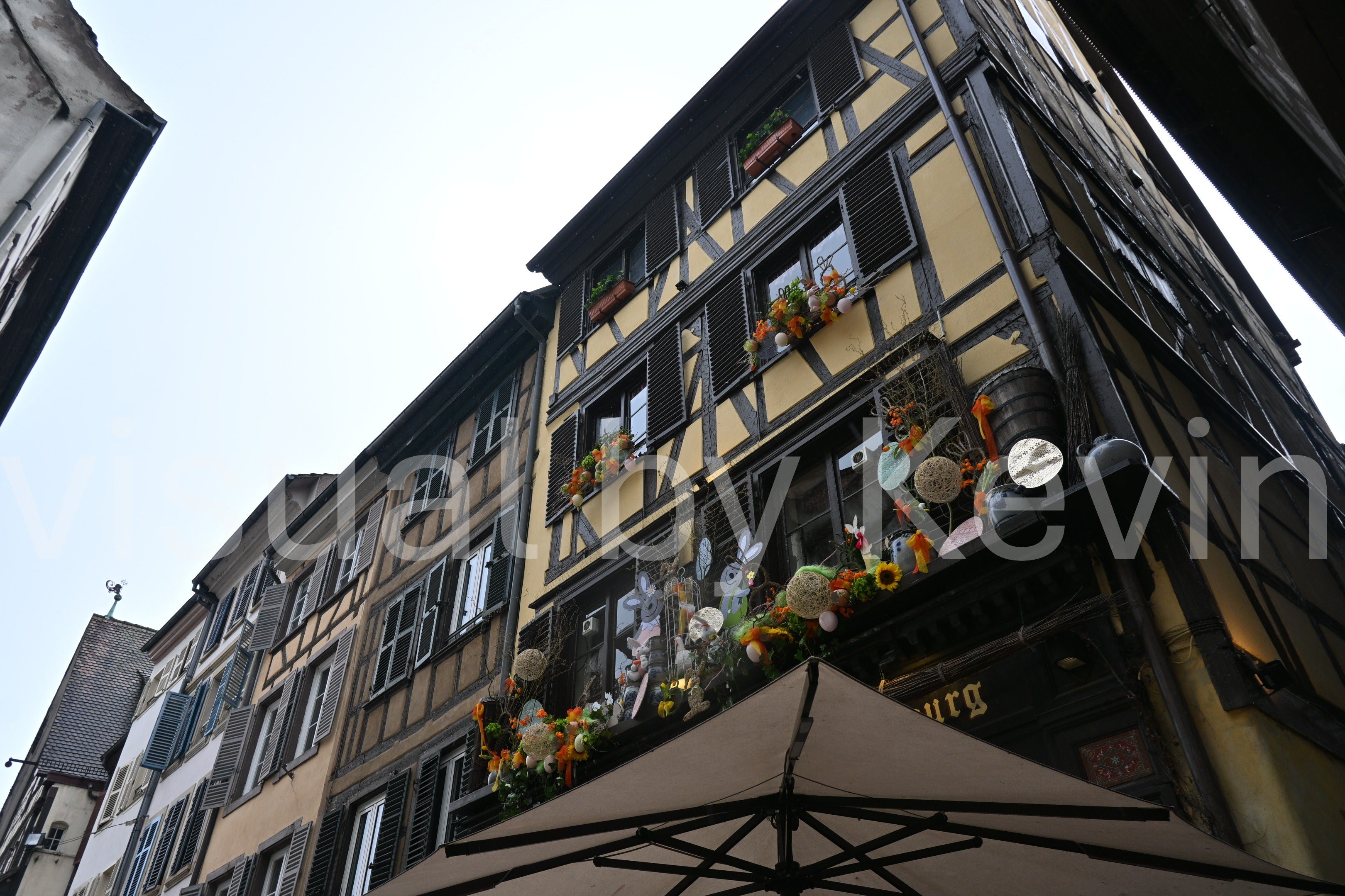 A photo of downtown Strasbourg