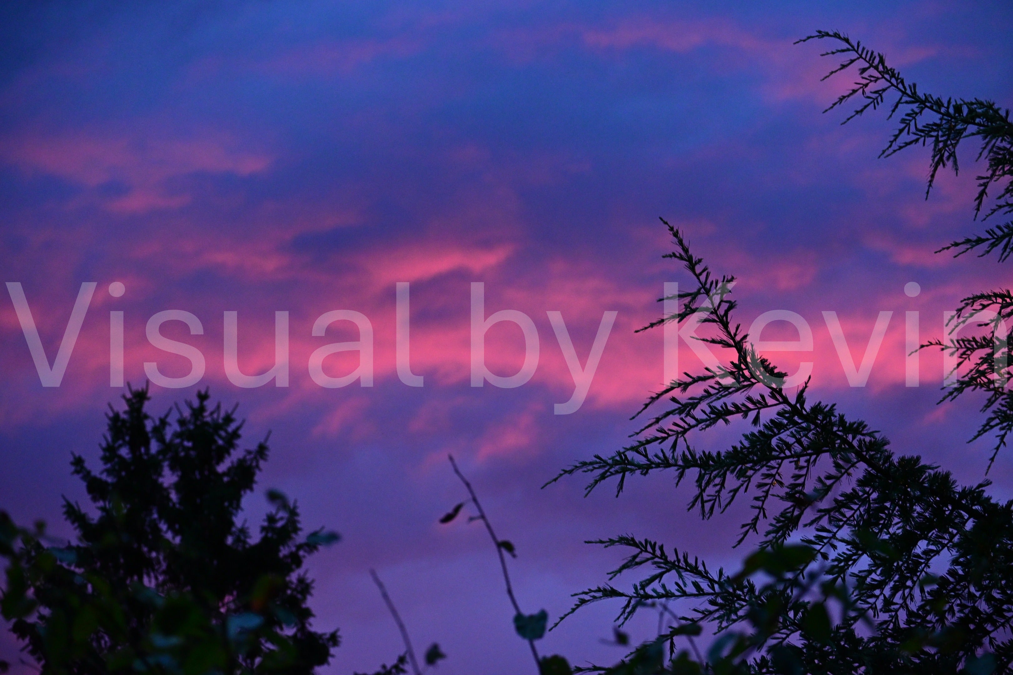 Abendhimmel mit Wolken