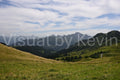 Alpenpanorama mit Talblick