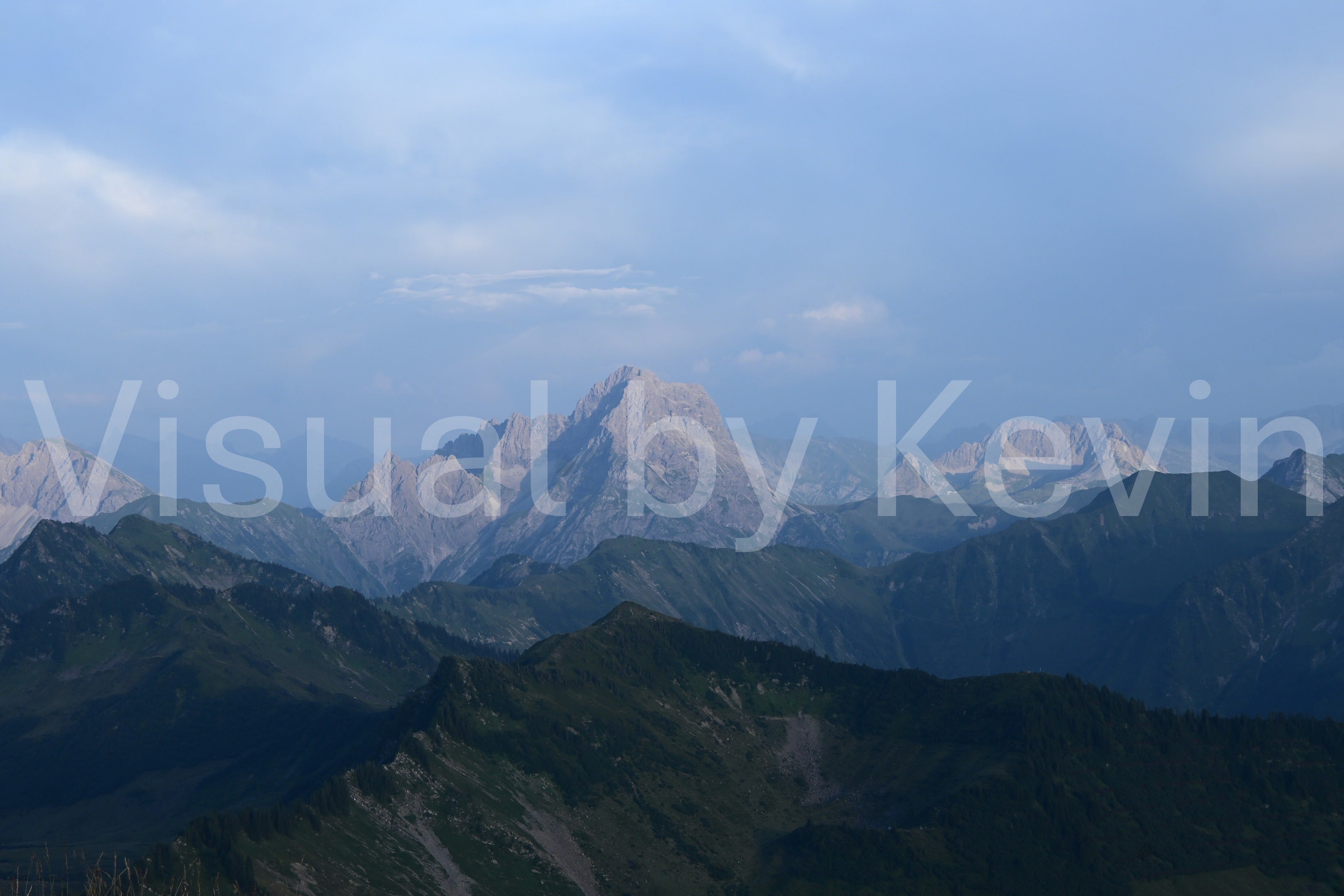 Krone der Bergkette
