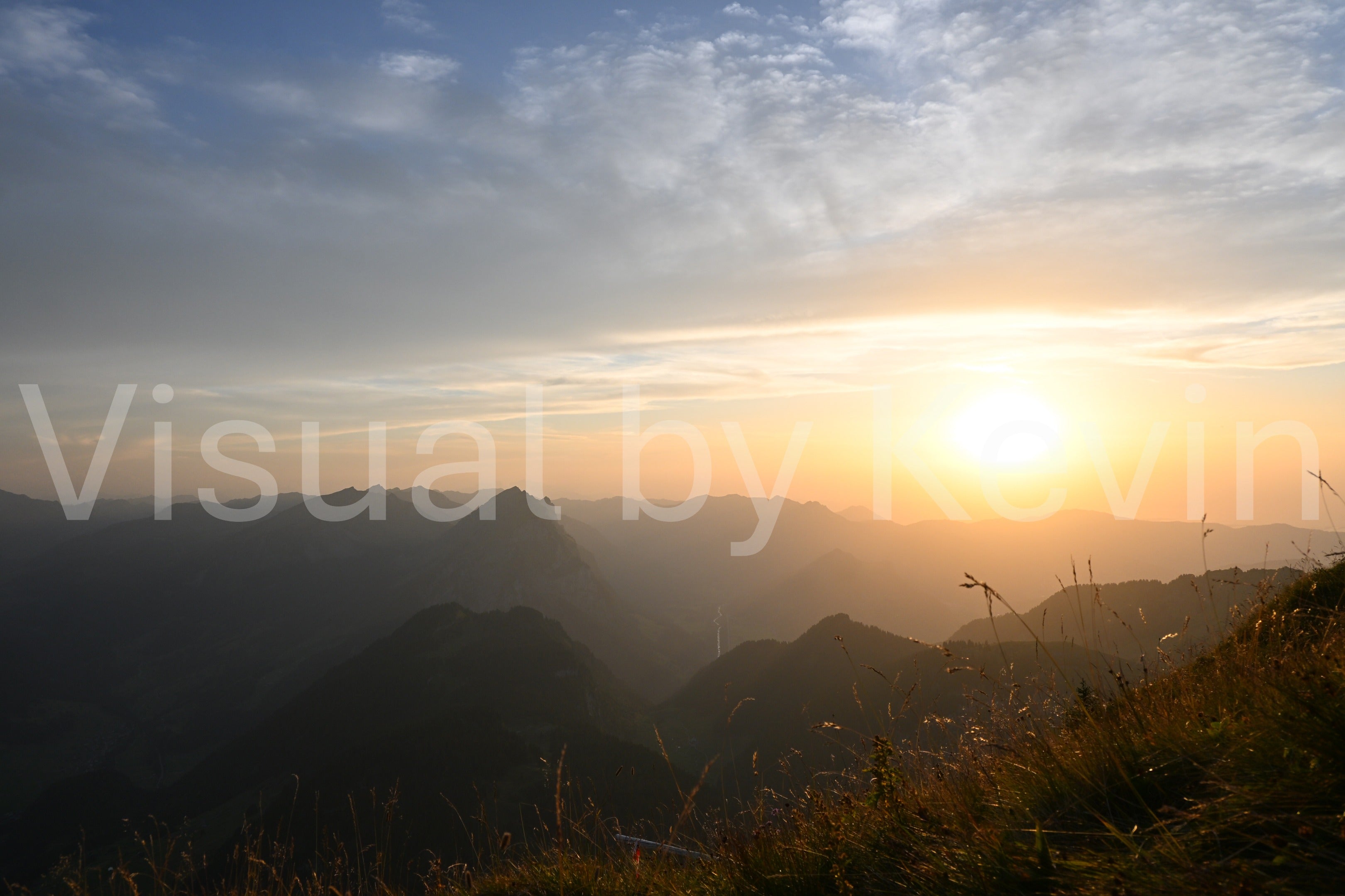 Abendgesang der Berge